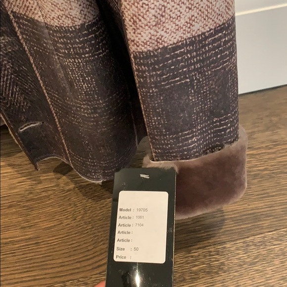 Men sheep skin jacket - Picture 3 of 6